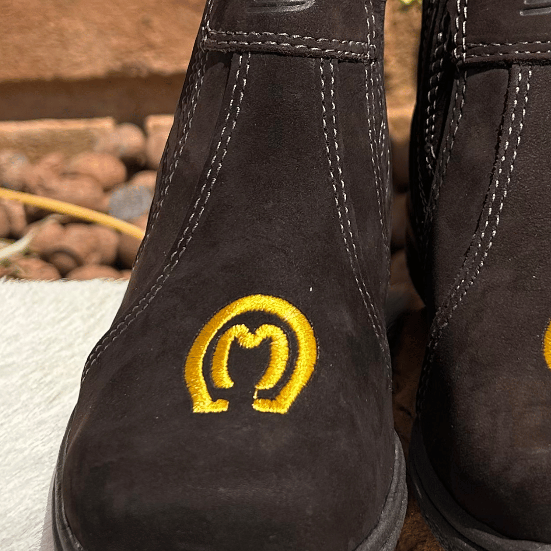 Botina Infantil Mangalarga Marrom