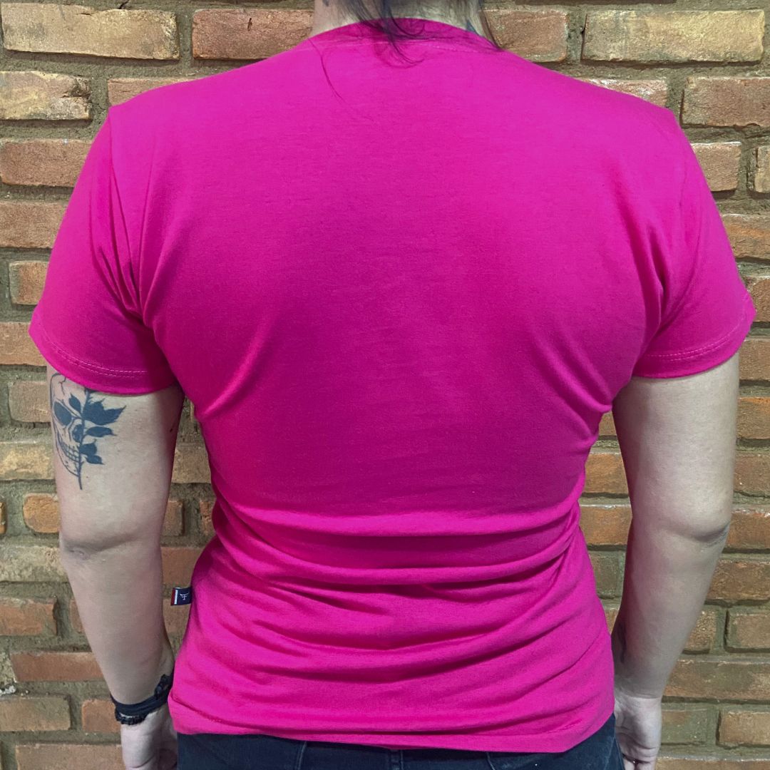 Camisa Texas Farm Feminina REF. CF273 ROSA PINK