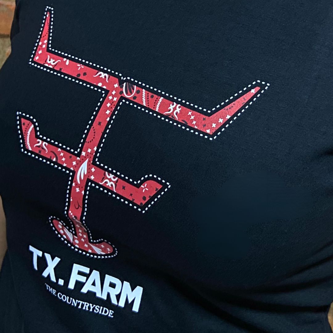 Camisa Texas Farm Feminina REF. CF273 PRETA