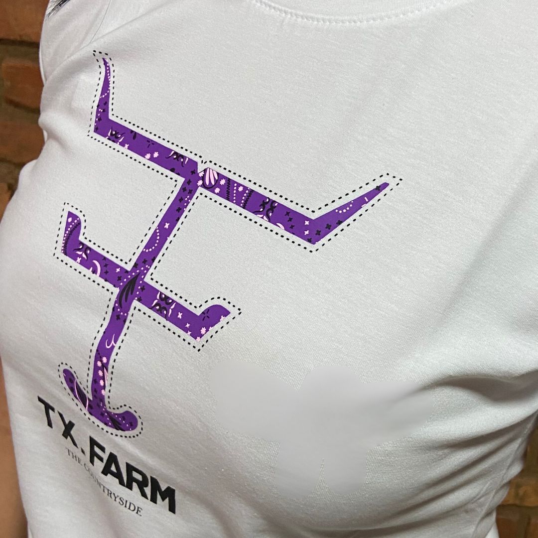 Camisa Texas Farm Feminina REF. CF273 BRANCA