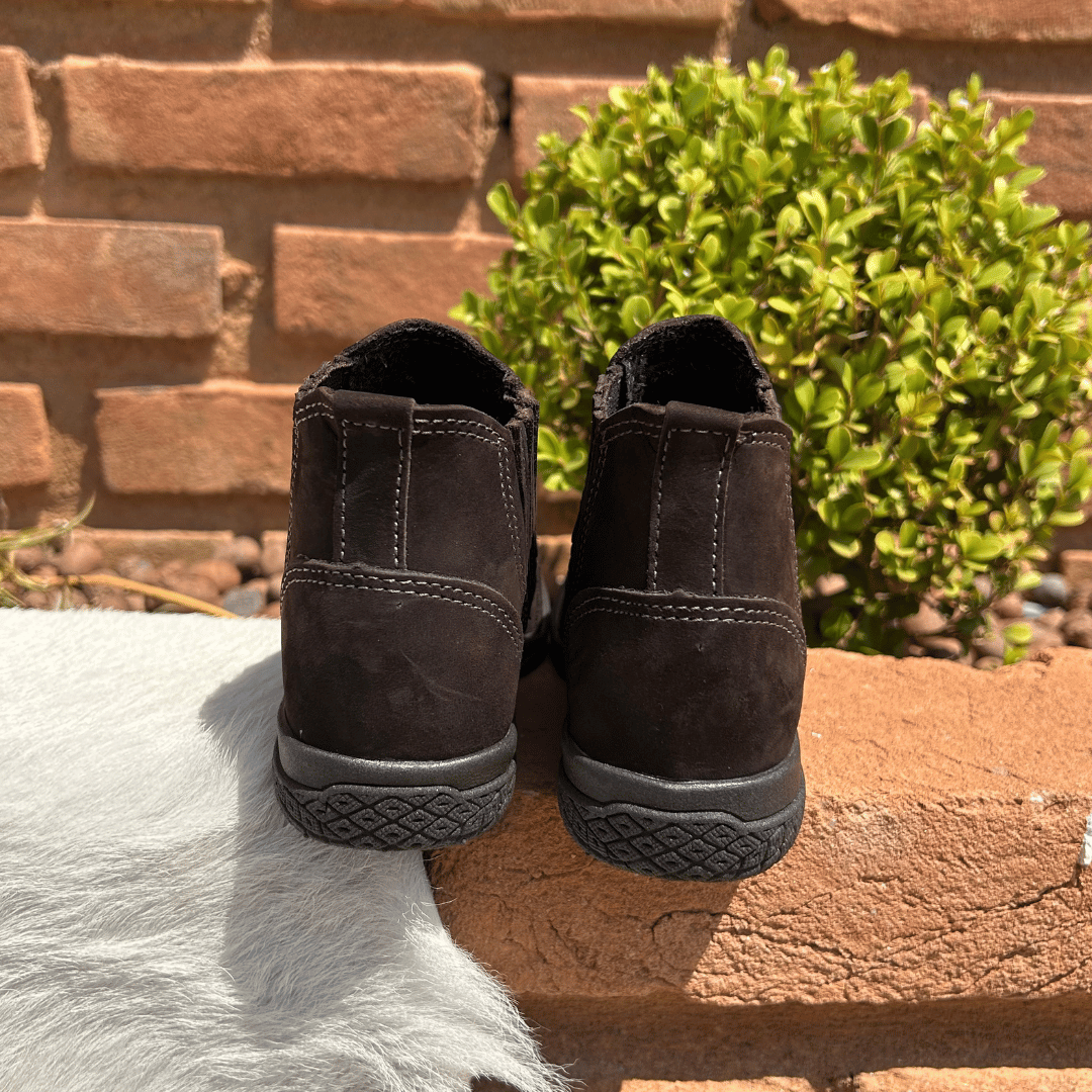 Botina Infantil Mangalarga Marrom