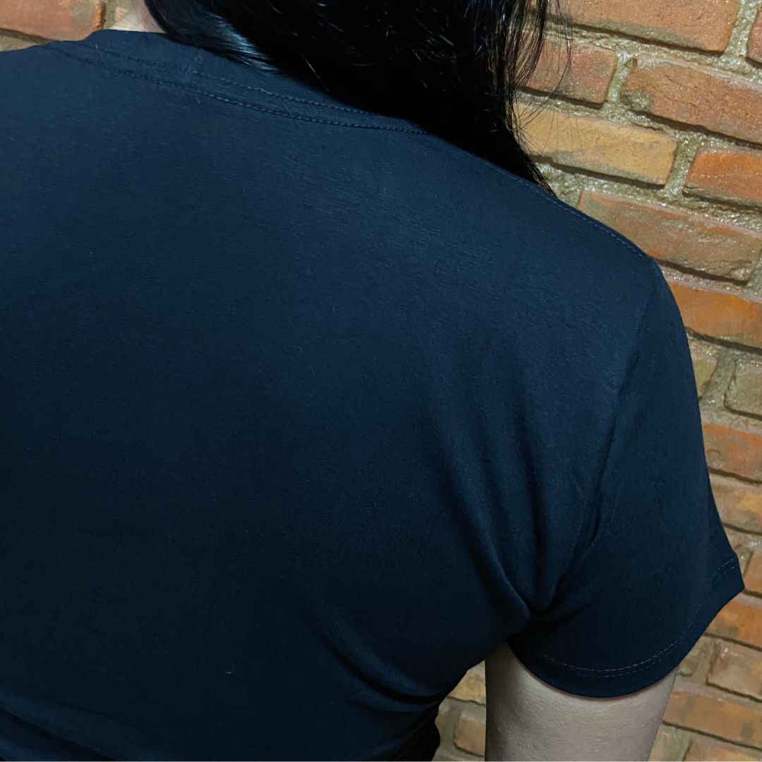 Camisa Texas Farm Feminina REF. CF273 PRETA