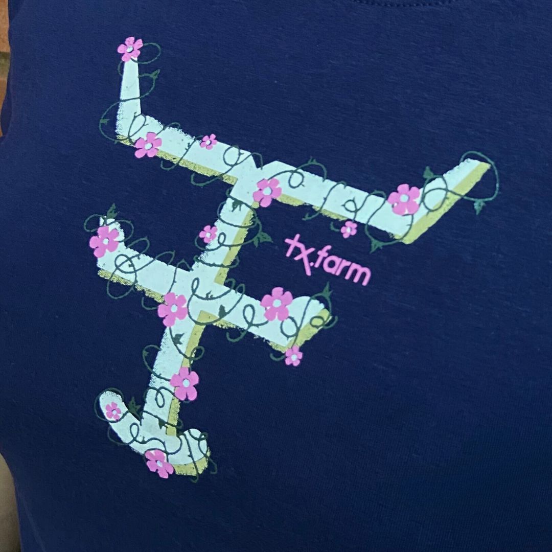 Camisa Texas Farm Feminina REF. CF283 AZUL MARINHO