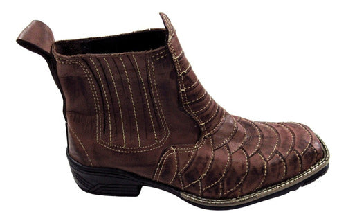 Botina Country Escamada Cowboy