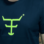 Camisa Texas Farm Masculina REF. CM589 PRETA/AMARELO NEON