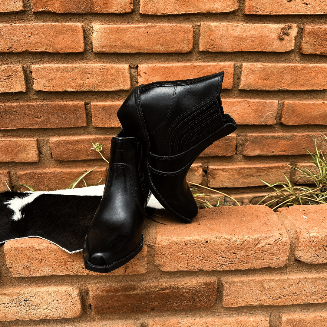 Sapato Elástico Ref S78 Preto