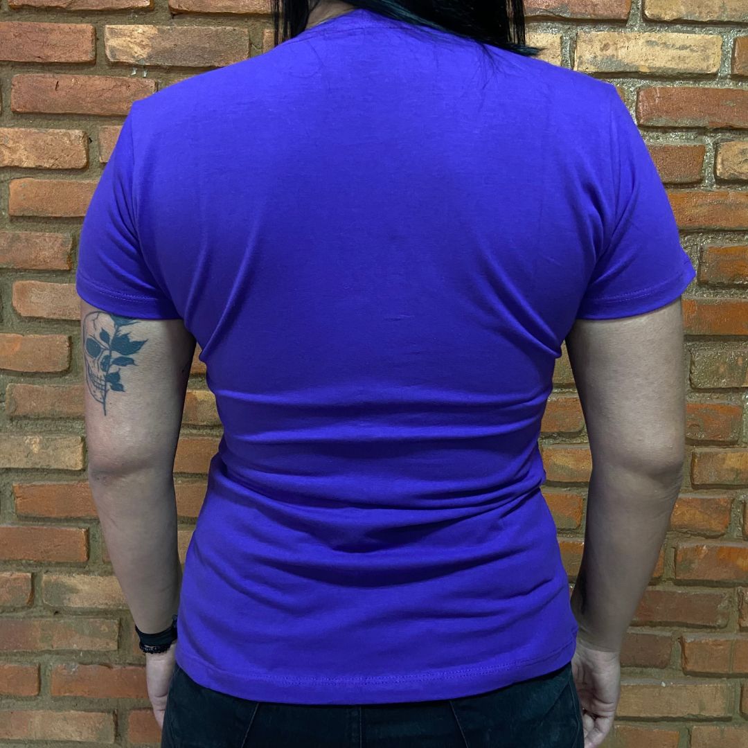 Camisa Texas Farm Feminina REF. CF296 ROXO MIRTILO