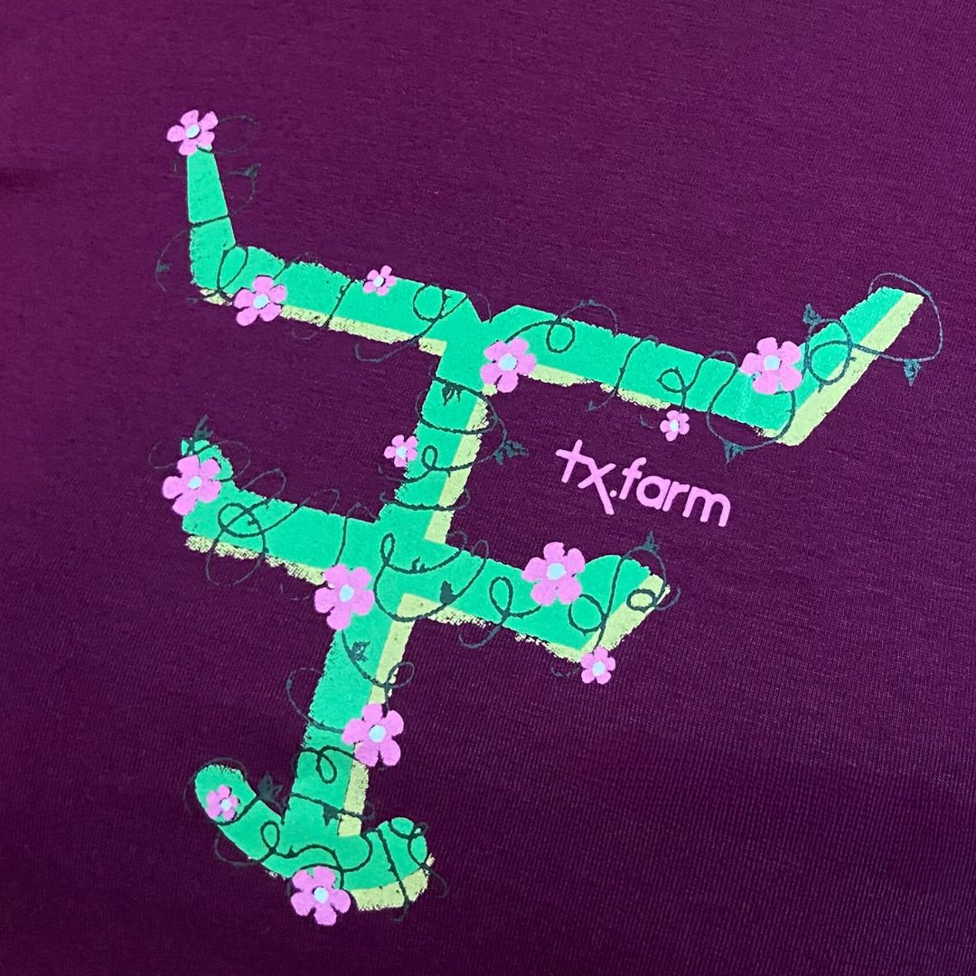 Camisa Texas Farm Feminina REF. CF273 ROXO AMORA