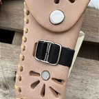 Bainha para Canivete Modelo Revolver Natural