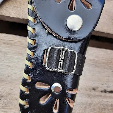Bainha para Canivete Modelo Revolver Preto