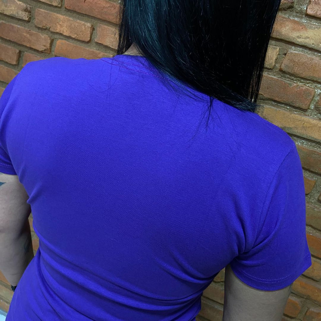 Camisa Texas Farm Feminina REF. CF296 ROXO MIRTILO