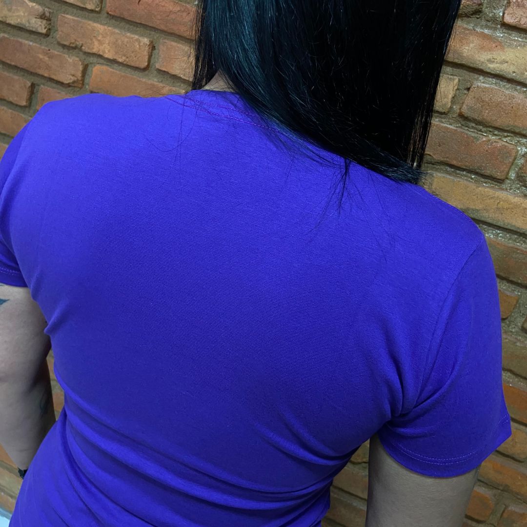 Camisa Texas Farm Feminina REF. CF296 ROXO MIRTILO