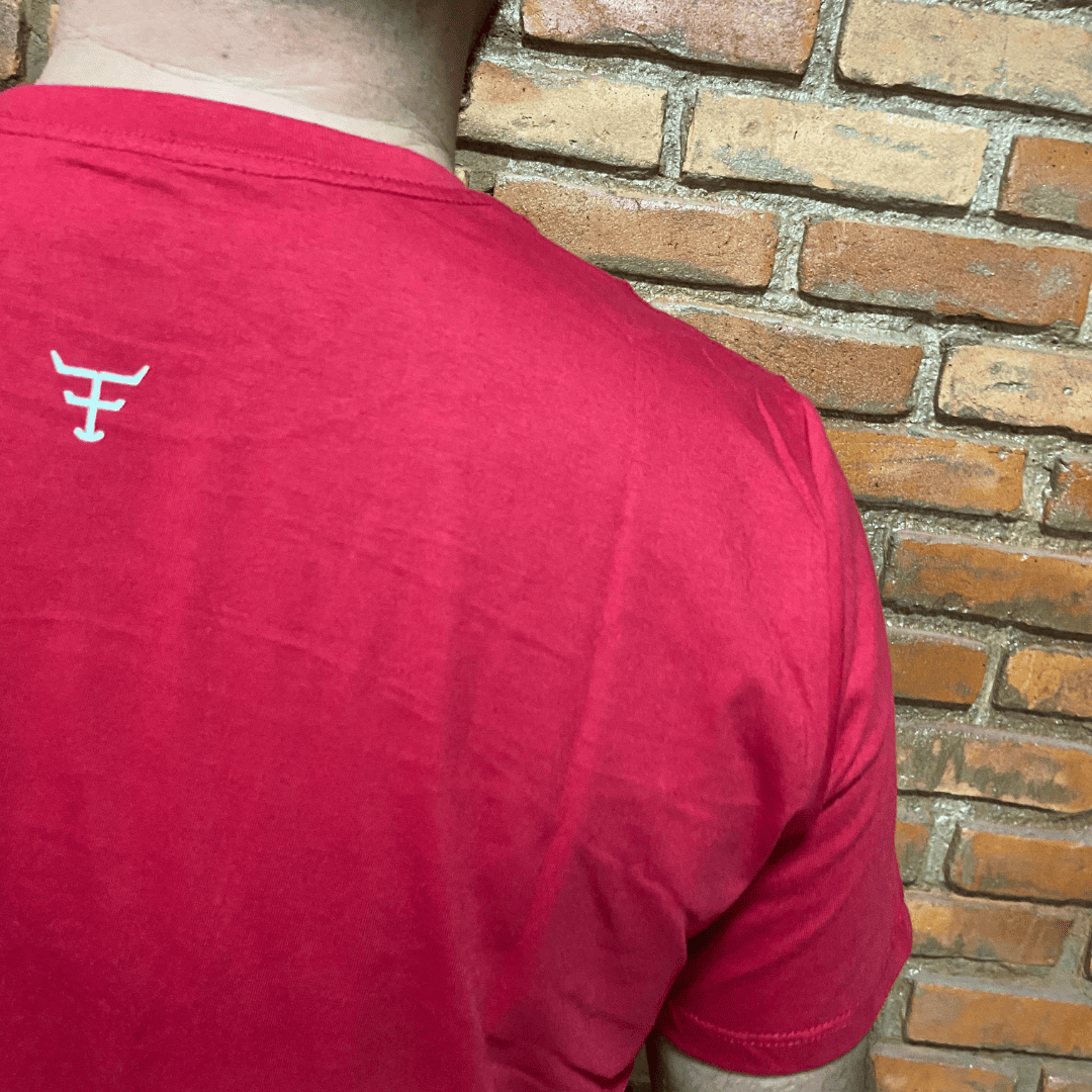 Camisa Texas Farm Masculina REF. CM143 VERMELHO