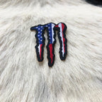 Adesivo Para Chapéu Monster Americano