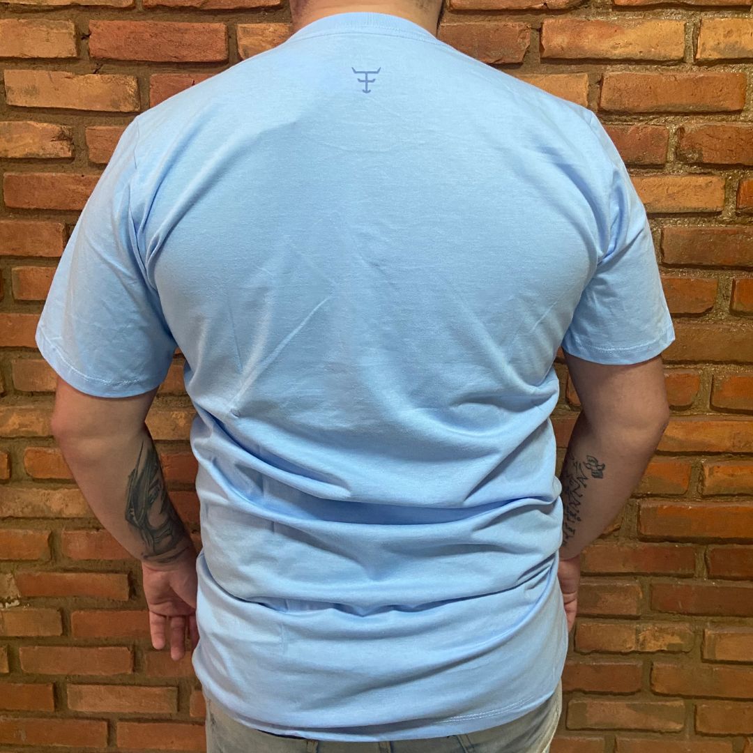 Camisa Texas Farm Masculina REF. CM617 AZUL BB