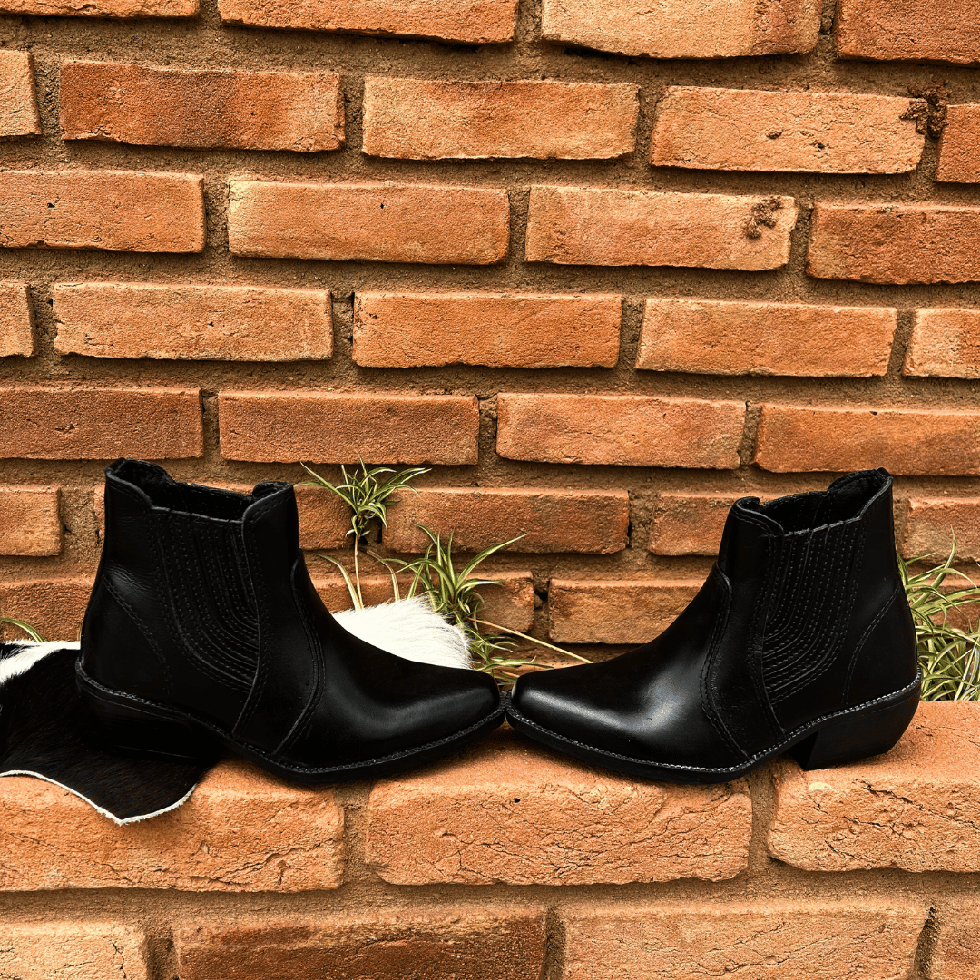 Sapato Elástico Ref S78 Preto