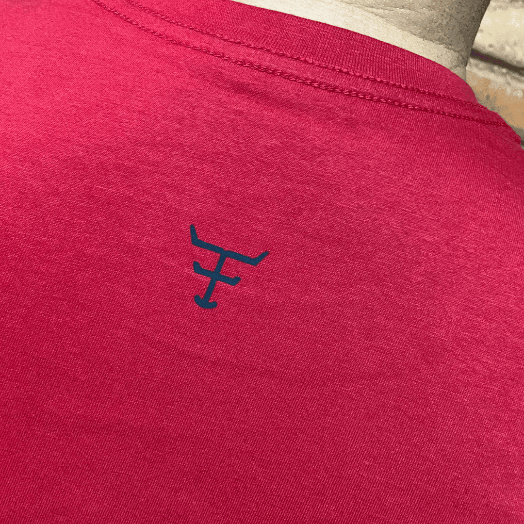 Camisa Texas Farm Masculina REF. CM589 VERMELHA/VINHO