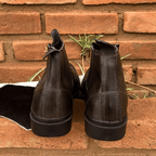 Botina Costura Bico Ref B34 Latego Café