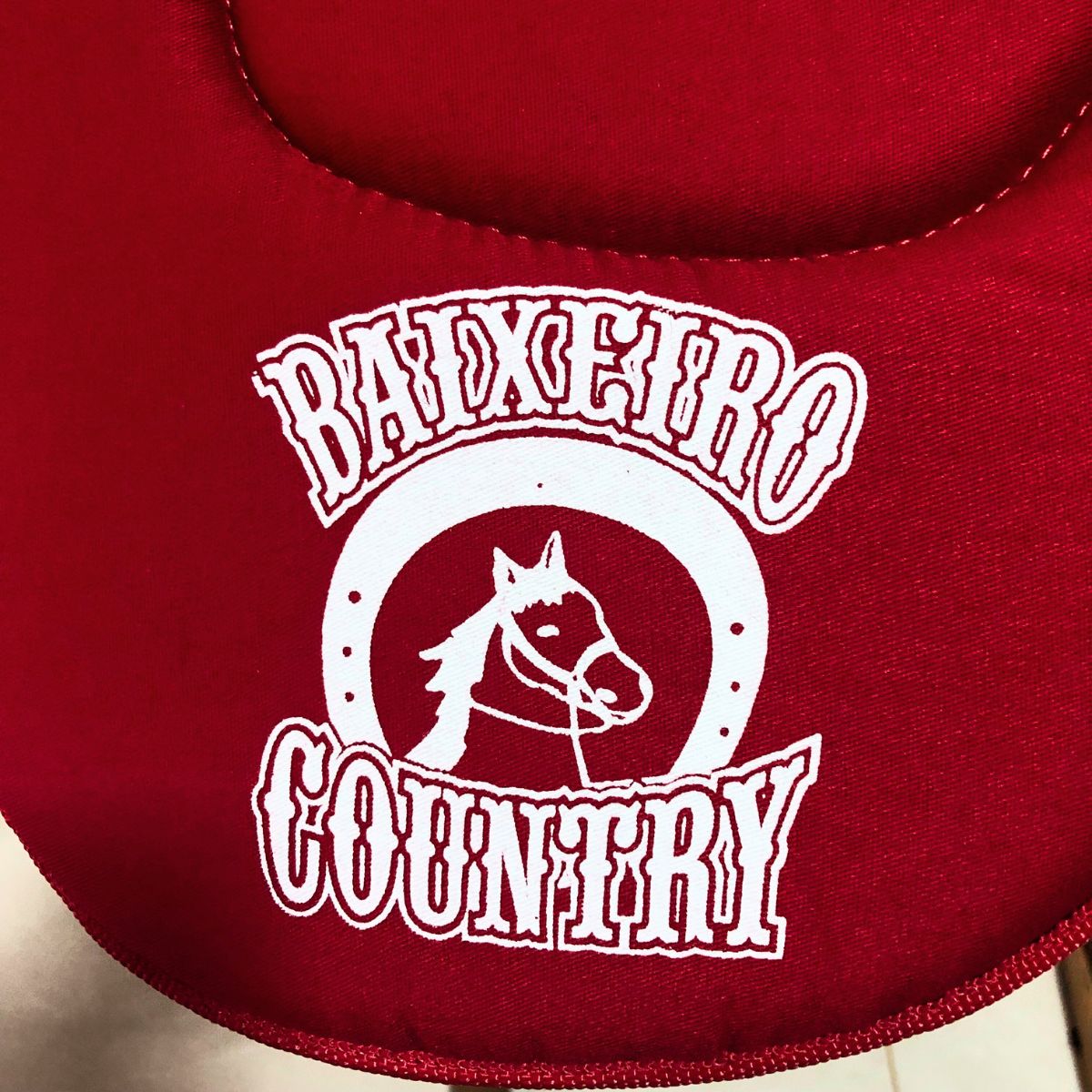 Baixeiro Borboleta Country Infantil Silkado Vermelho