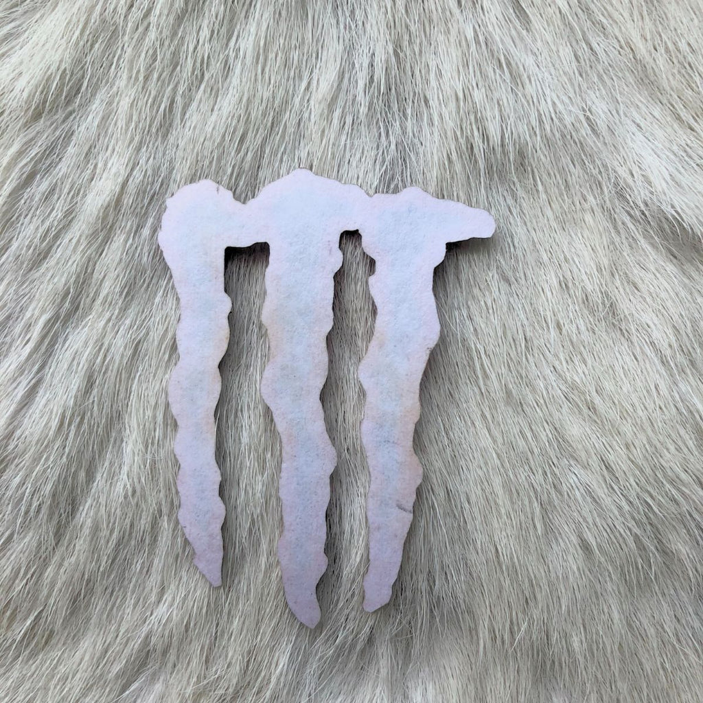 Adesivo Para Chapéu Monster Rosa