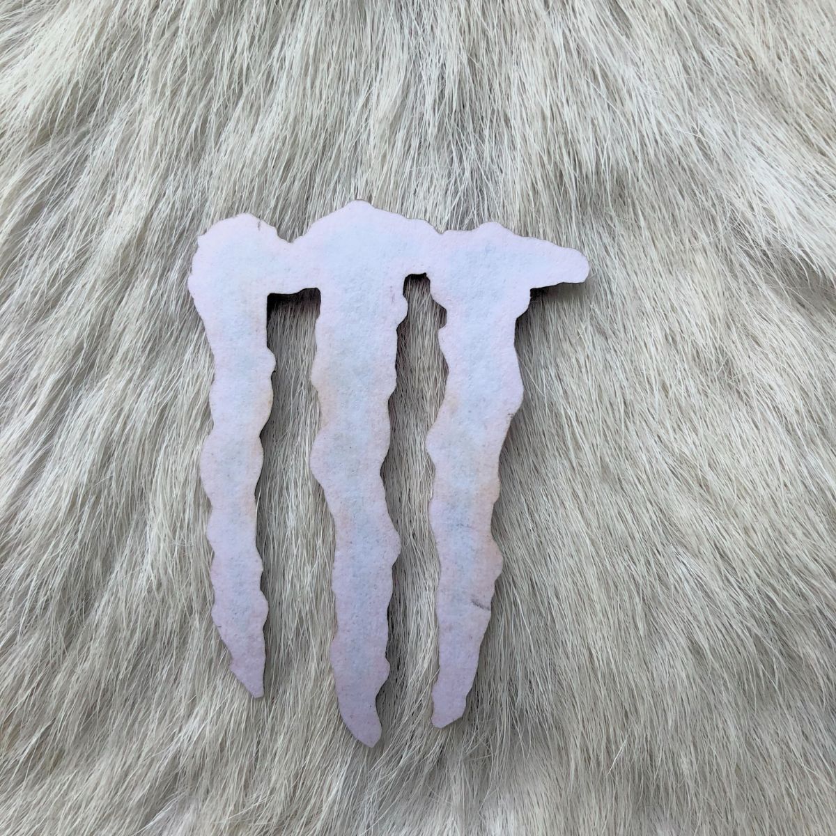 Adesivo Para Chapéu Monster Rosa