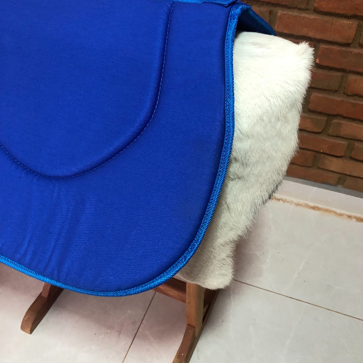 Baixeiro Country Para Adultos Azul