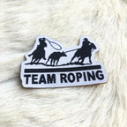 Adesivo Para Chapéu Team Roping