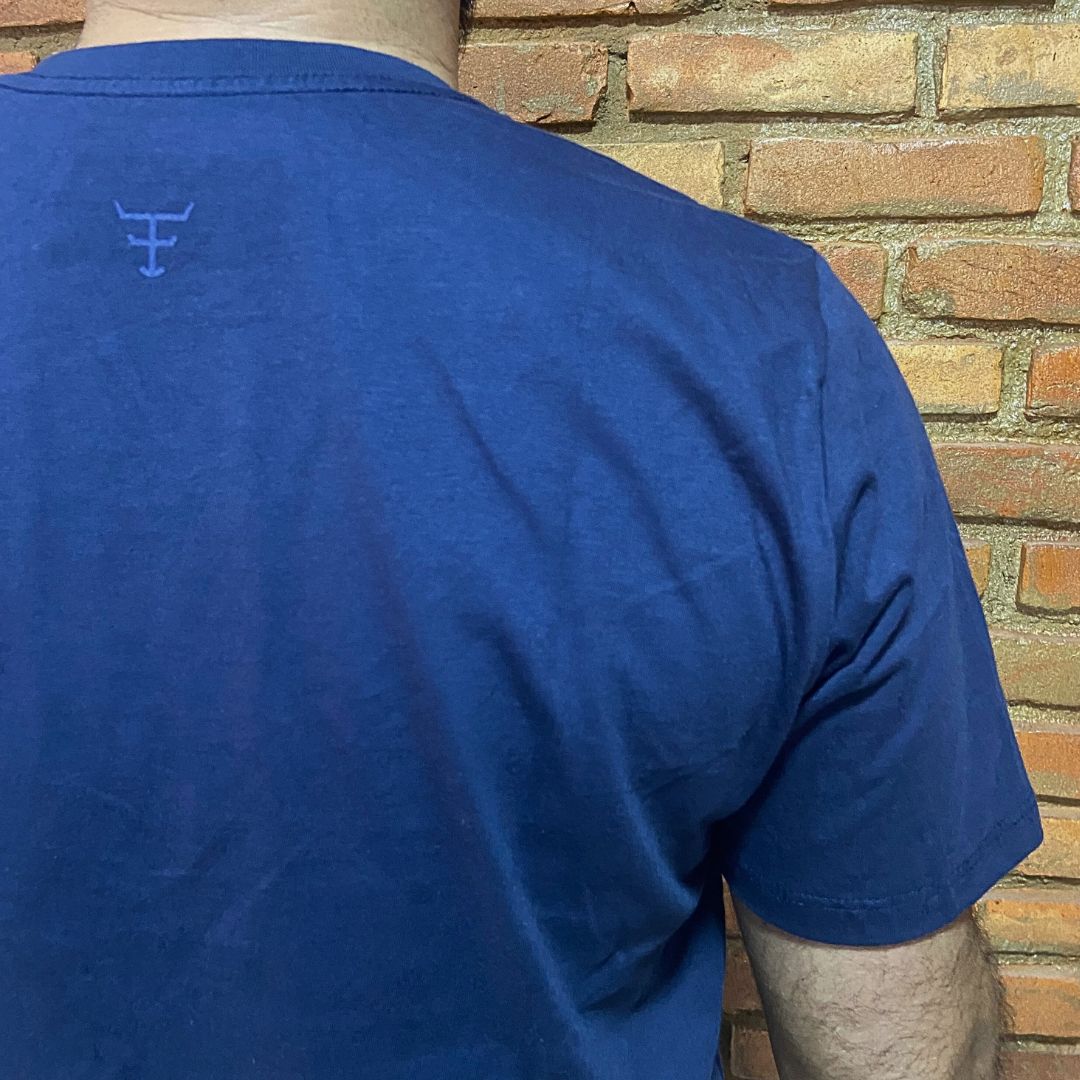 Camisa Texas Farm Masculina REF. CM617 AZUL MARINHO
