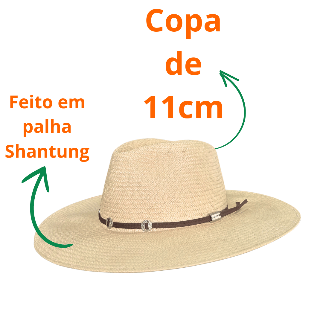 Chapéu Marcatto Cavalgada Muladeiro Shantung 15946