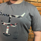 Camisa Texas Farm Masculina REF. CM485 CINZA MÉDIO
