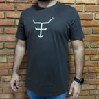 Camisa Texas Farm Masculina REF. CM589 MARROM CAFÉ/MARROM CÁQUI CLARO