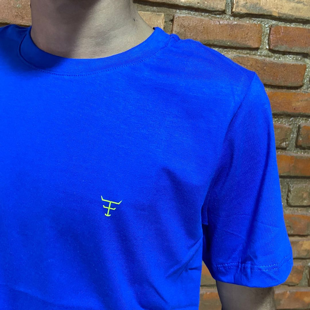 Camisa Texas Farm Masculina REF. CM143 AZUL ROYAL