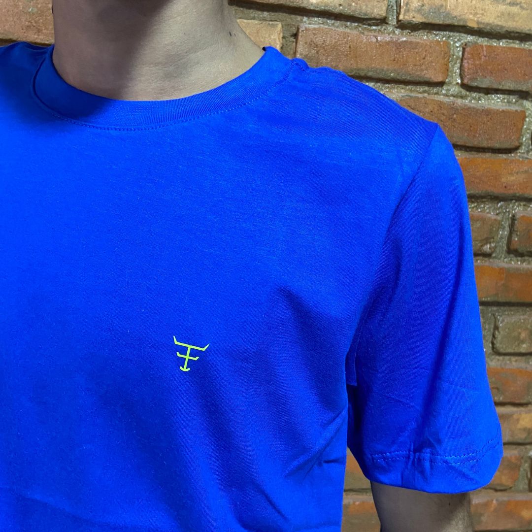Camisa Texas Farm Masculina REF. CM143 AZUL ROYAL