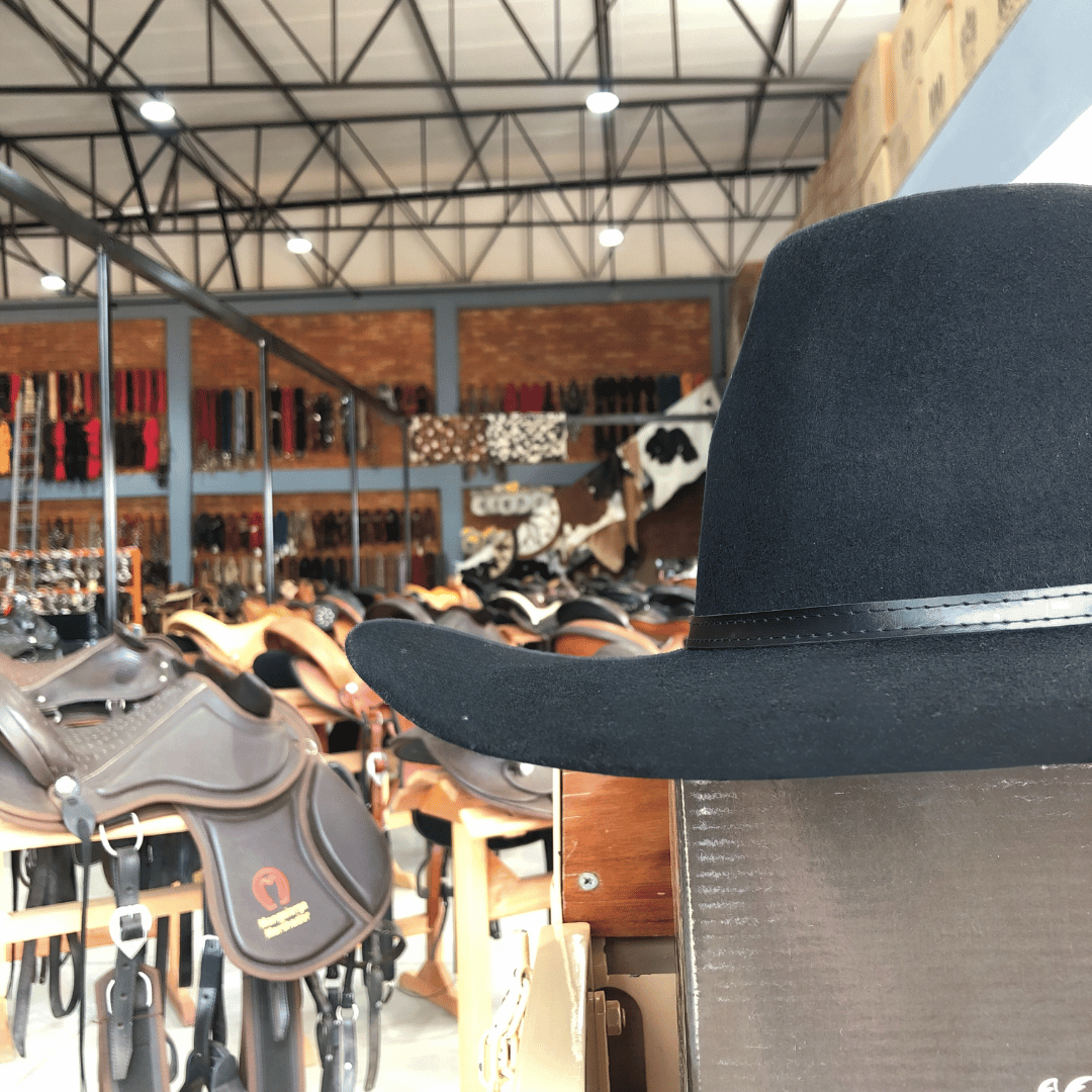 Chapéu Marcatto Country de Feltro Premium 14444 Preto