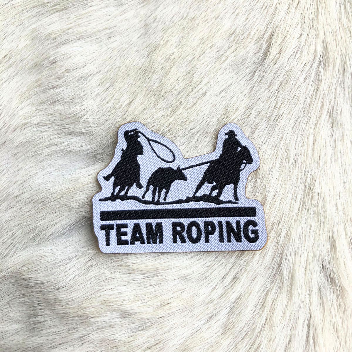 Adesivo Para Chapéu Team Roping