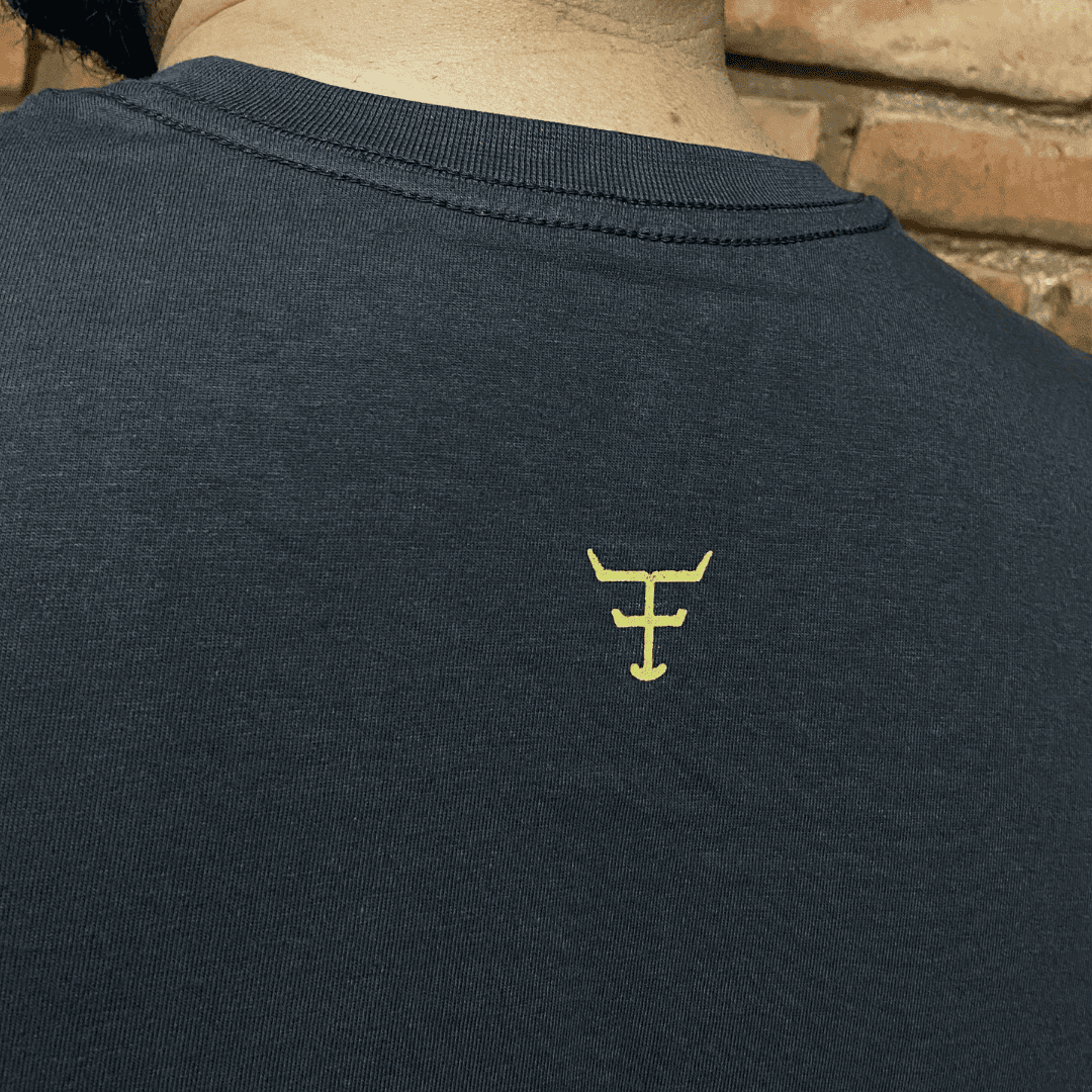 Camisa Texas Farm Masculina REF. CM589 MARROM CAFÉ/MARROM CÁQUI