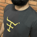 Camisa Texas Farm Masculina REF. CM589 MARROM CAFÉ/MARROM CÁQUI