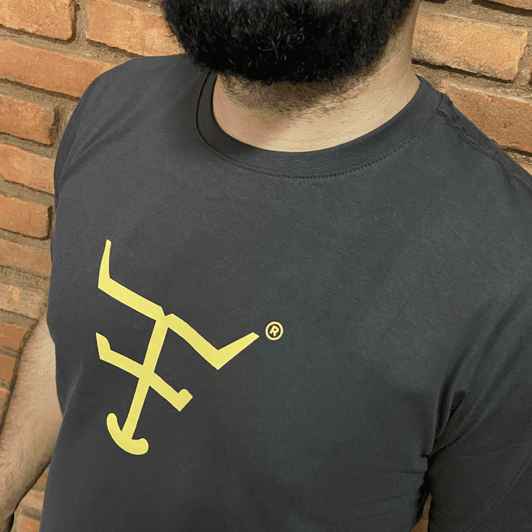 Camisa Texas Farm Masculina REF. CM589 MARROM CAFÉ/MARROM CÁQUI