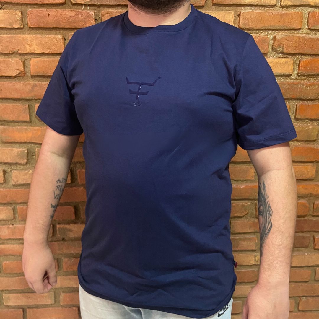 Camisa Texas Farm Masculina REF. CM618 AZUL MARINHO