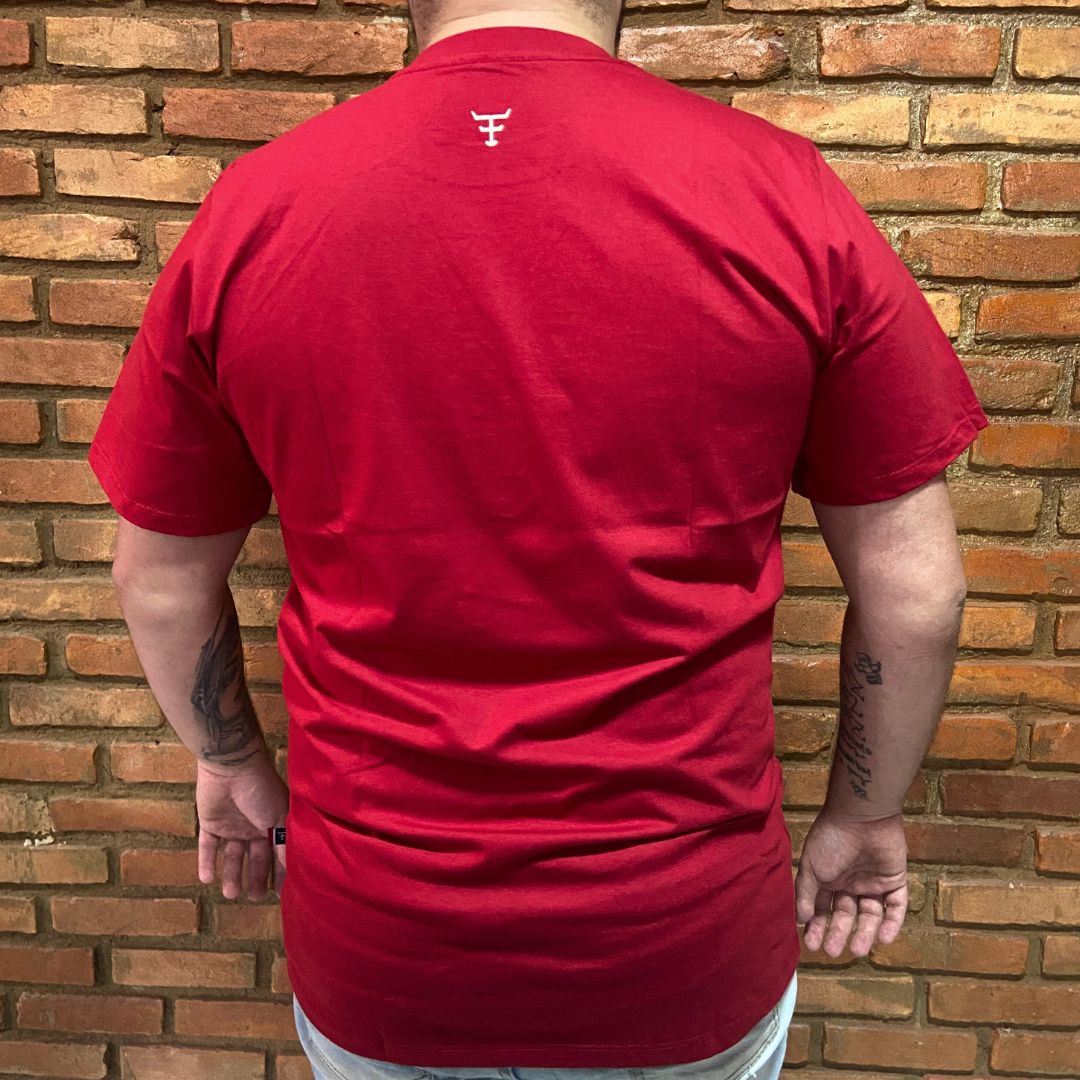 Camisa Texas Farm Masculina REF. CM535 VERMELHO