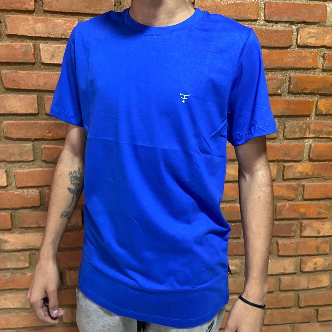 Camisa Texas Farm Masculina REF. CM143 AZUL ROYAL
