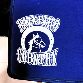 Baixeiro Country Infantil Silkado Azul