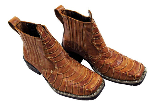 Botina Country Escamada Cowboy
