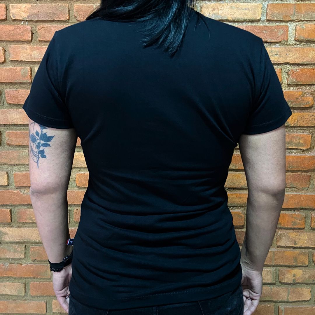 Camisa Texas Farm Feminina REF. CF295 PRETA