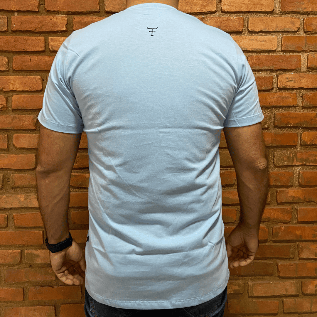 Camisa Texas Farm Masculina REF. CM143 AZUL BB