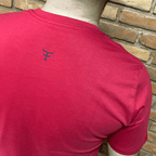 Camisa Texas Farm Masculina REF. CM589 VERMELHA/VINHO