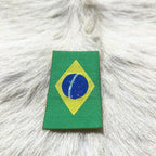 Adesivo Para Chapéu Bandeira Do Brasil