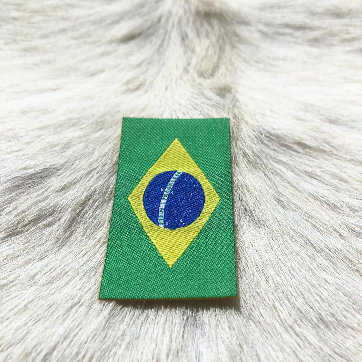 Adesivo Para Chapéu Bandeira Do Brasil