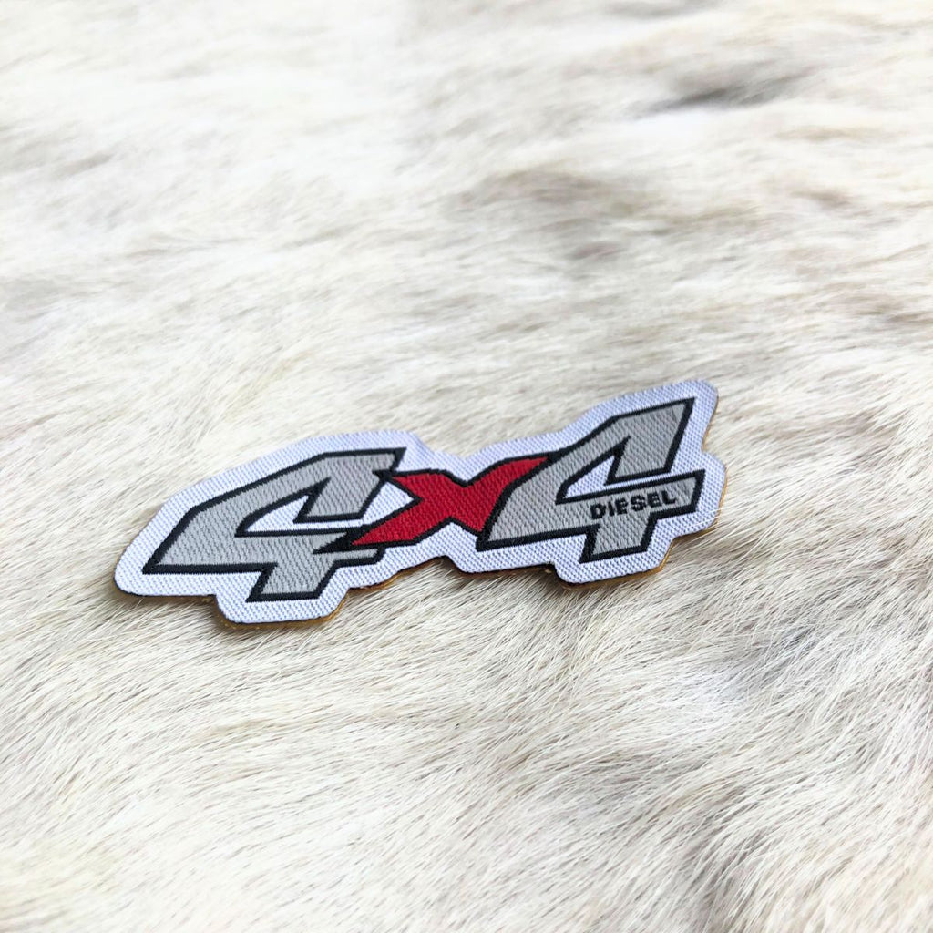 Adesivo Para Chapéu 4X4 Diesel