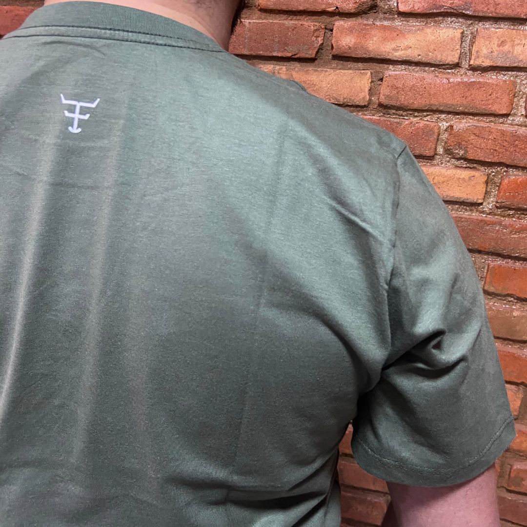 Camisa Texas Farm Masculina REF. CM583 VERDE BROTO